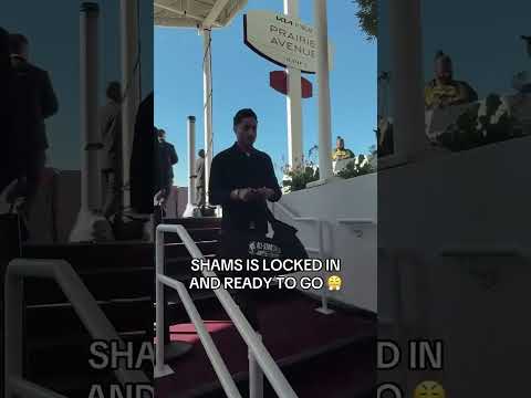 Shams Charania makes his NBA All-Star Celebrity game debut 🔥