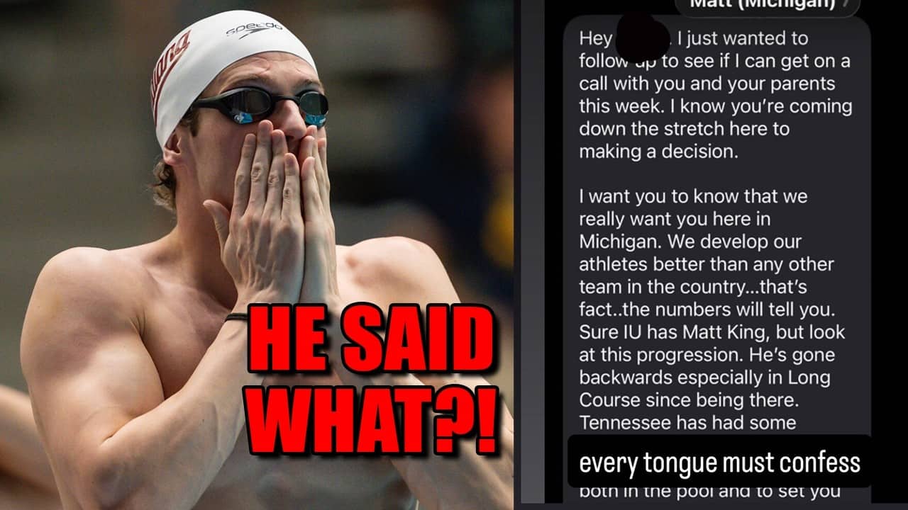 Is This the Drama College Swimming Always Needed? (Matt King Screenshot Reaction)