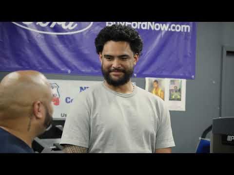 Sean Manaea and Ford Surprise NYC Cops and Kids Boxing Program