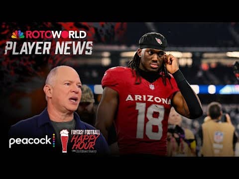 Marvin Harrison Jr. out Week 11, Irving seen at practice | Fantasy Football Happy Hour | NFL on NBC