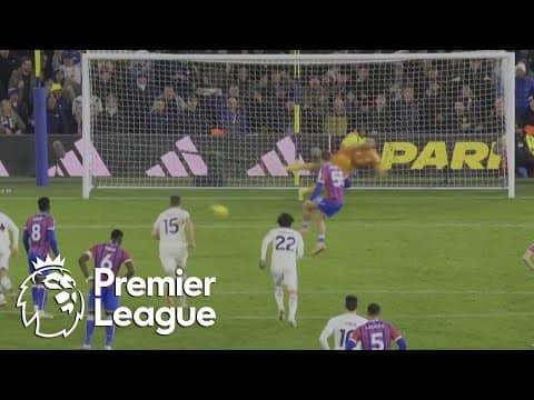 Justin Devenny converts penalty to put Palace on the board v. Leeds | Premier League | NBC Sports