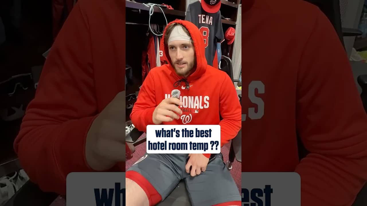 What's The Hotel Room Temp For Nationals Players?? 🌡️