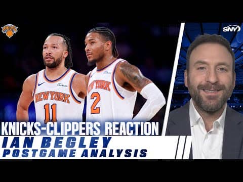 Ian Begley on Miles McBride's impact in the Knicks' starting lineup