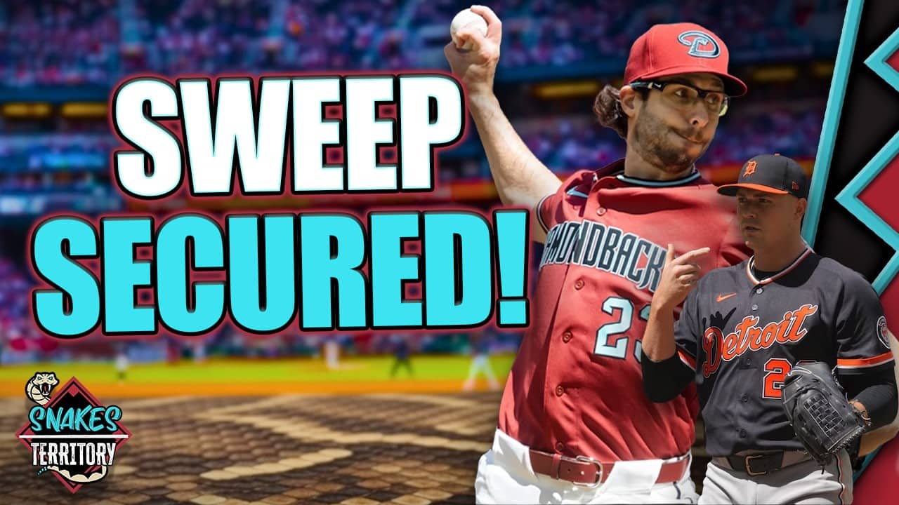 Zac Gallen OUTDUELS Tarik Skubal As D-backs Sweep Tigers | Snakes Territory