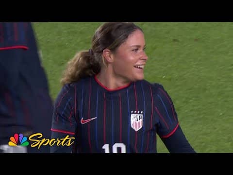 Emma Sears gets the USWNT on the board against New Zealand | NBC Sports