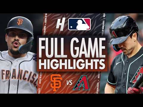 San Francisco Giants vs Arizona Diamondbacks - FULL GAME HIGHLIGHTS 🔥 May 19, 2026 MLB Season