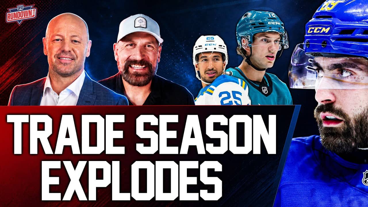 Trade Season Explodes: Kyrou, Tuch, Byram & Hellebuyck Rumors | DFO Rundown
