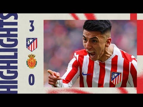 Atlético de Madrid 3-0 Mallorca | ⚽ Sørloth, David López (OG) & Almada | HIGHLIGHTS, LaLiga - MD21