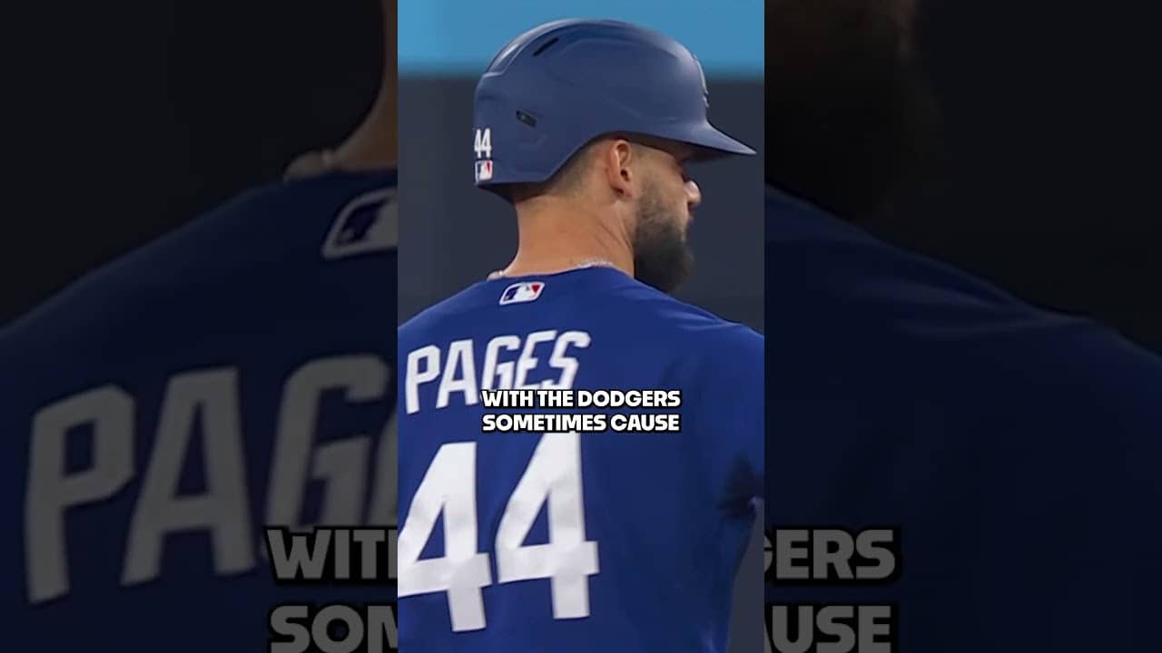 Andy Pages looks to be a big factor for the Dodgers this year