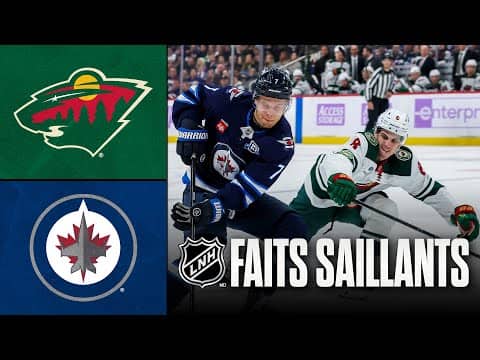 Wild vs Jets | 23/11/25 | Faits saillants