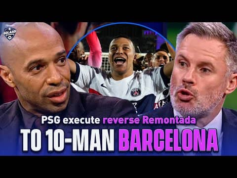 Thierry Henry, Micah & Carragher react to PSG's remarkable comeback! | UCL Today | CBS Sports Golazo