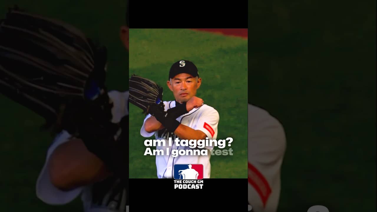 Colt Emerson had a chance to test Ichiro’s arm 😂
