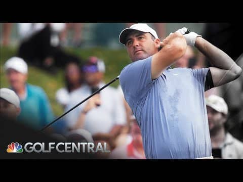 Scottie Scheffler bounces back after bogey in FedEx St. Jude Round 2 | Golf Central | Golf Channel