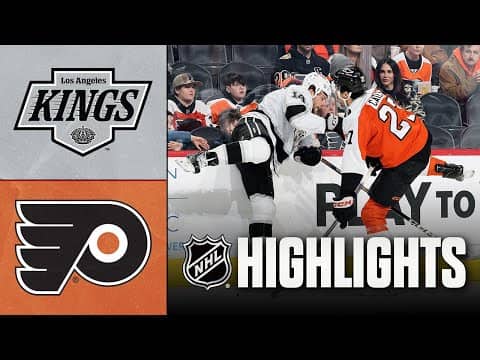 Kings vs. Flyers | NHL Highlights | January 31, 2026