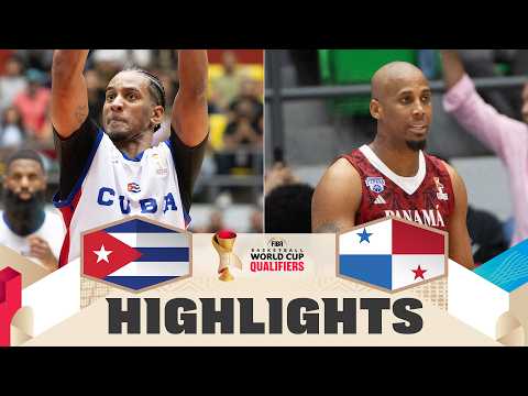 Cuba 🇨🇺 v Panama 🇵🇦 | Highlights | FIBA Basketball World Cup 2027 Americas Qualifiers
