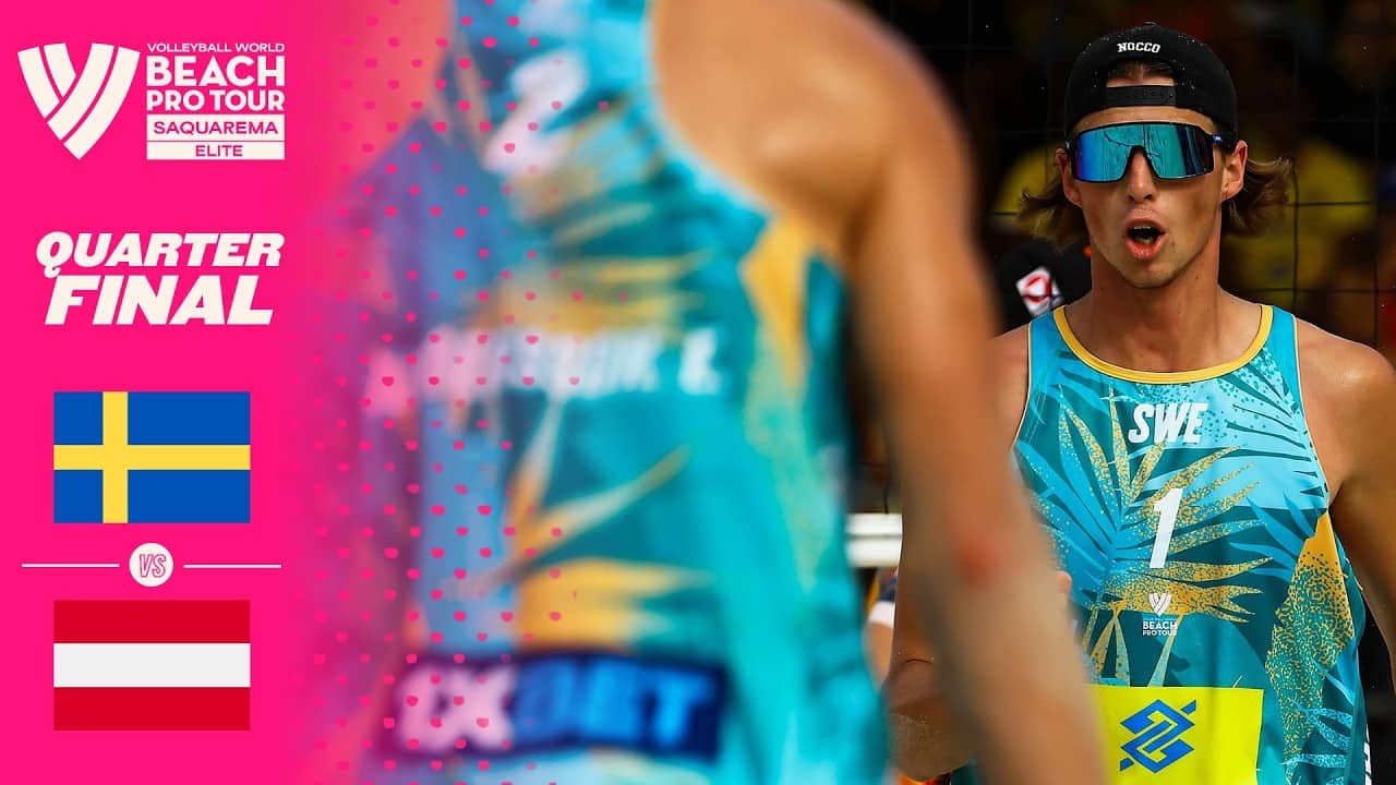 Hölting Nilsson/Andersson, E vs. Hammarberg/Berger T. - Quarter Final | Saquarema 2026 #BeachProTour