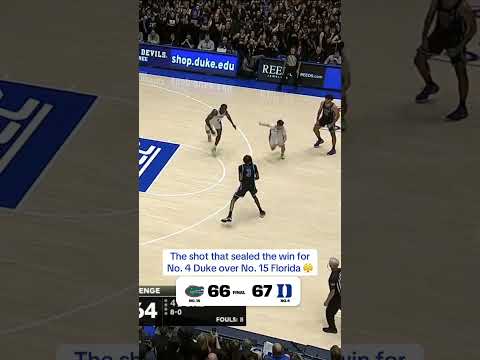 A clutch shot from Isaiah Evans 🔥