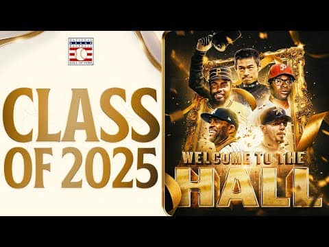 FULL 2025 Hall of Fame Class speeches! (Ichiro, CC Sabathia, Billy Wagner, Dave Parker, Dick Allen!)