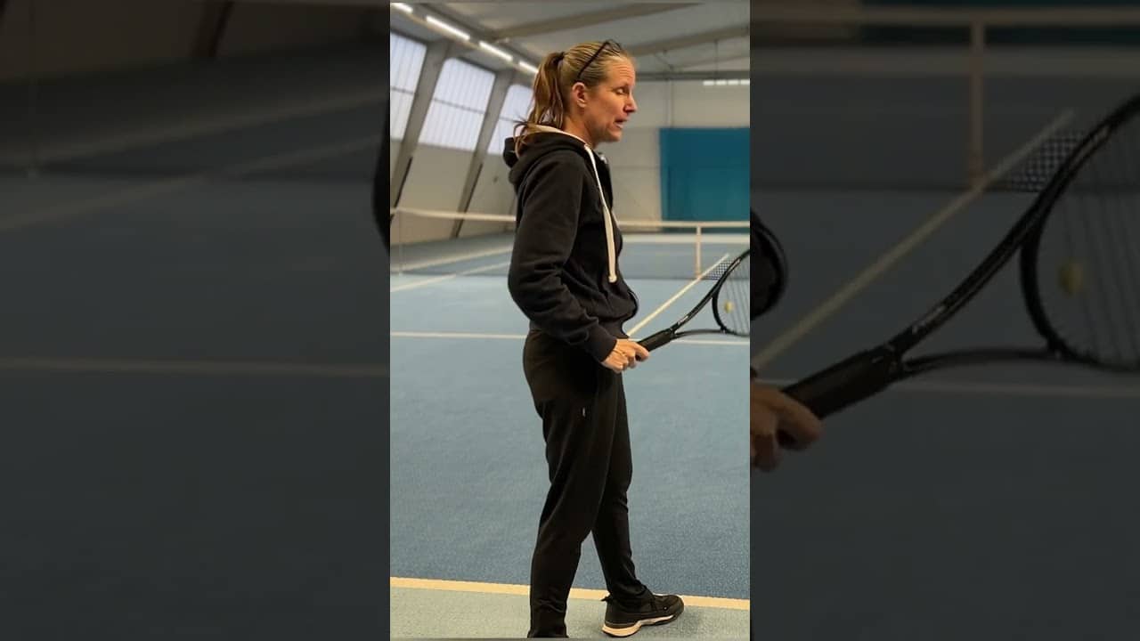 SIMPLE pattern to serve when playing against a left-handed #tennisplayer
