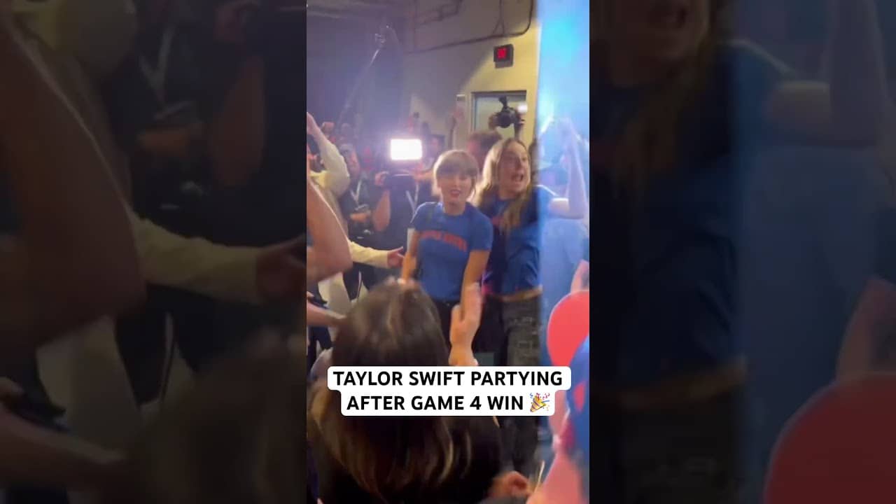 Taylor Swift is all Knicks fans right now 😂