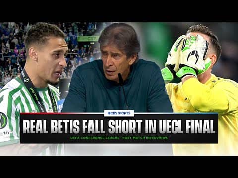 “I'm VERY HAPPY here” Antony on his FUTURE with Real Betis |"They were BETTER" Pellegrini on Chelsea