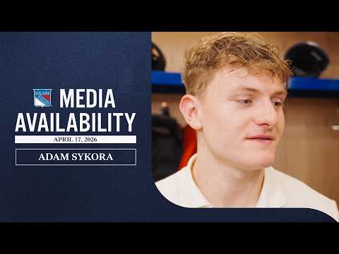 NYR 2026 Exit Day: Adam Sykora Media Availability | April 17, 2026
