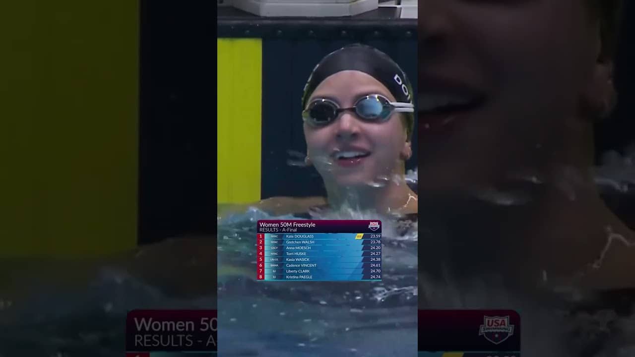 She shocked HERSELF with this new world record! 🥇