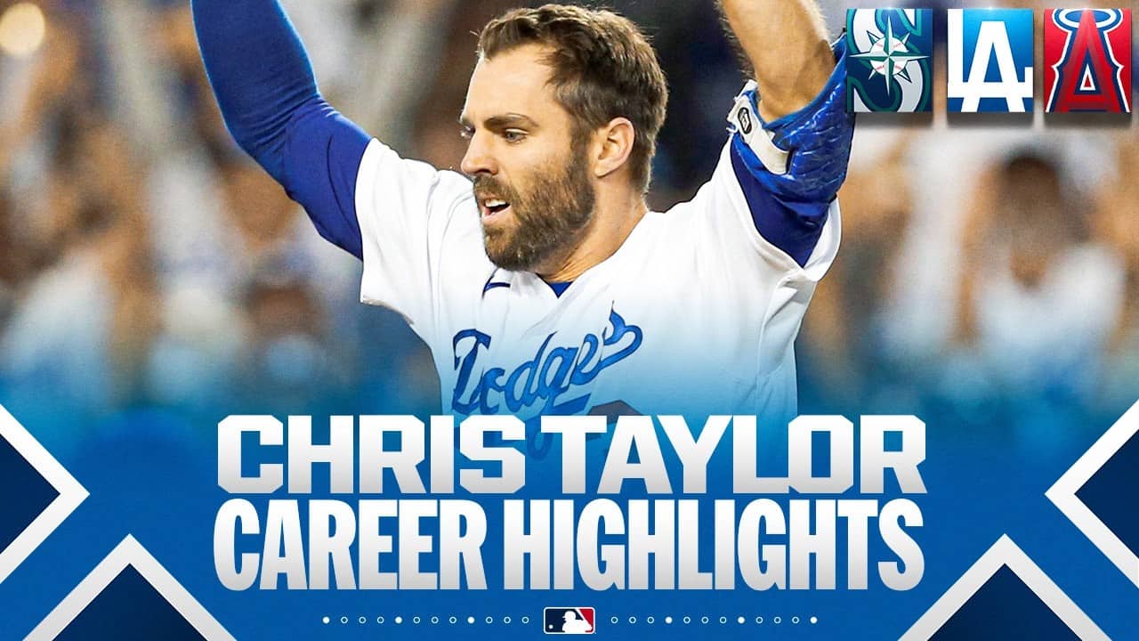 Chris Taylor Career Highlights (Dodgers Postseason hero) | MLB Highlights