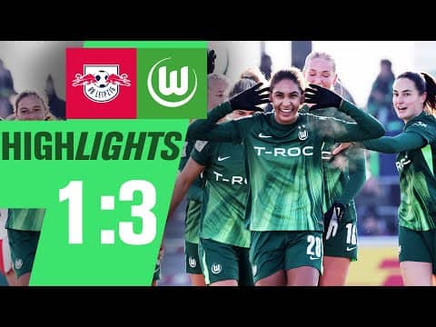 Zicai eröffnet, Huth mach den Deckel drauf | Highlights | RB Leipzig - VfL Wolfsburg
