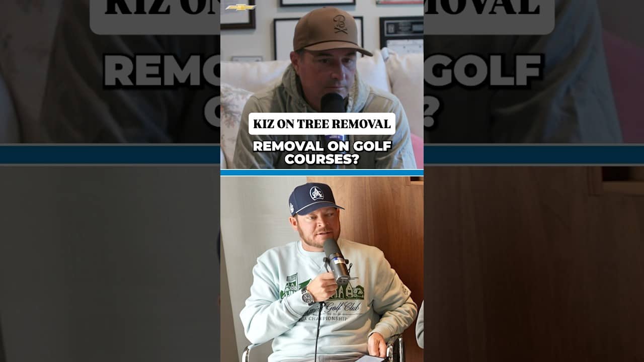 Should golf courses be REMOVING trees? Kiz weighs in. Presented by @Chevrolet #Ad