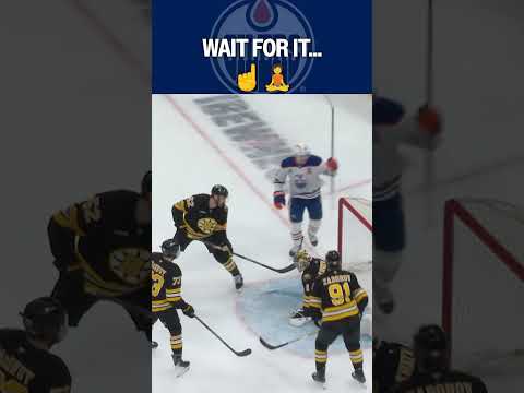 PATIENCE makes PERFECT for McDavid! 🧘‍♂️