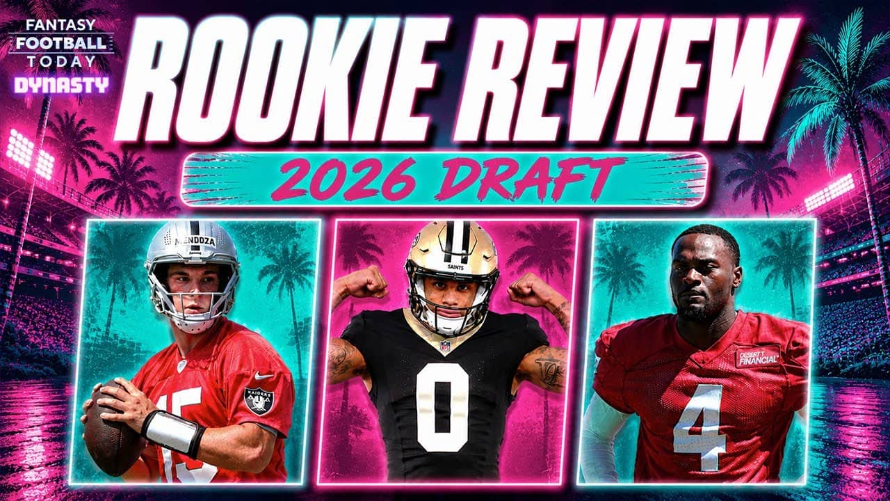 Breaking Down a REAL 2026 Dynasty Rookie Draft | Favorite Picks & Values (FFT Dynasty)