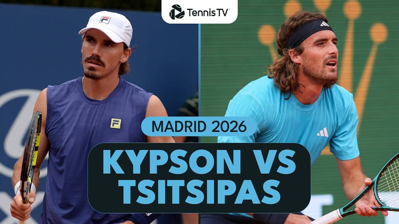 Stefanos Tsitsipas vs Patrick Kypson Rollercoaster Match 🎢 | Madrid 2026