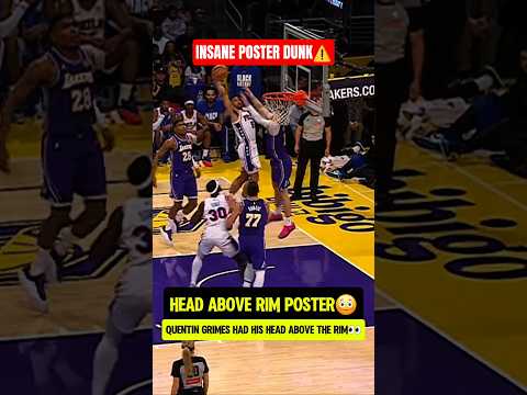 Quentin Grimes just NUKED LaRavia😭