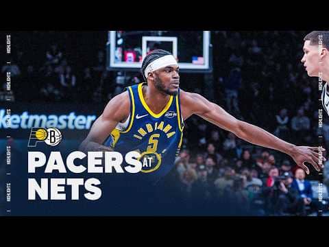 Kam Jones with DAGGER to Top Nets as Pacers Pick Up Back-to-Back Wins in NY | Full Game Highlights