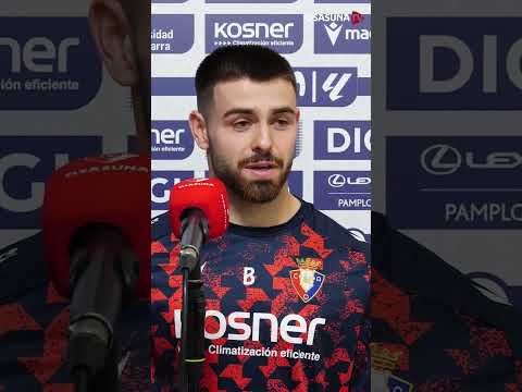 🎙️Arguibide:"Es un día muy especial, he debutado de titular en El Sadar y hemos sacado los 3 puntos"