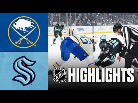 Sabres vs. Kraken | NHL Highlights | December 14, 2025
