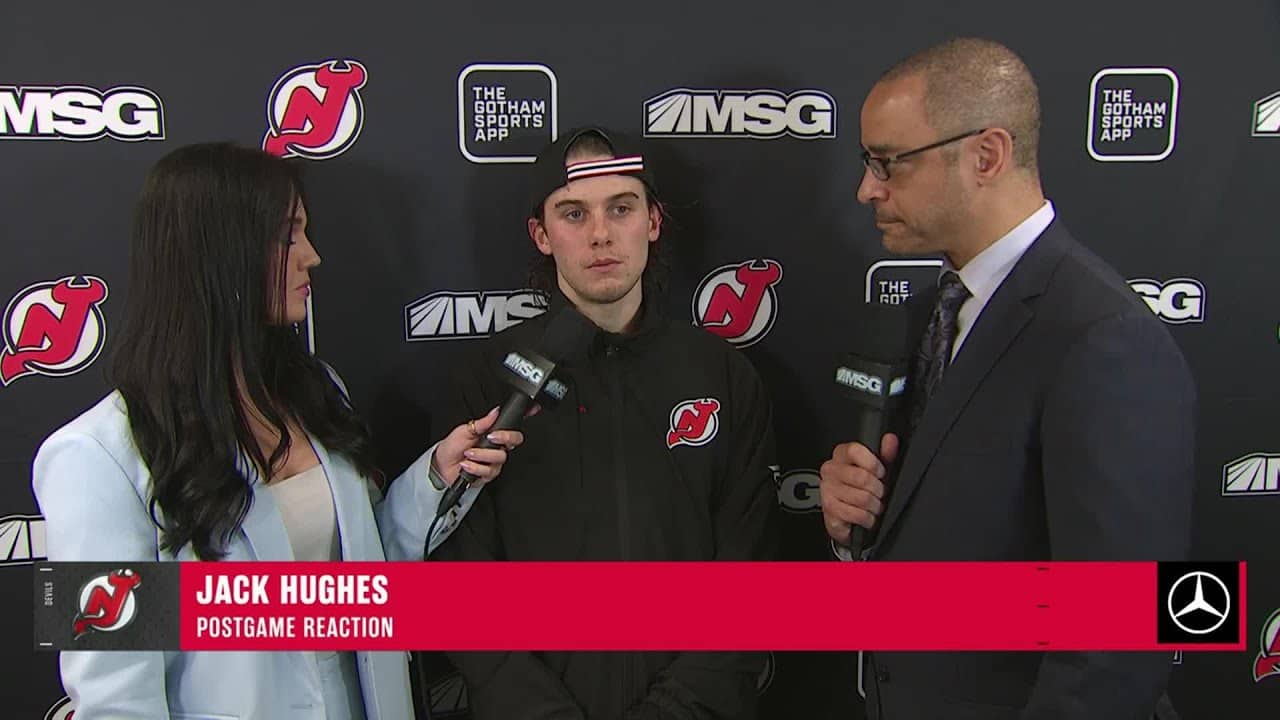 Jack, Brown, Bratt, Hischer and Keefe speak after Game 82