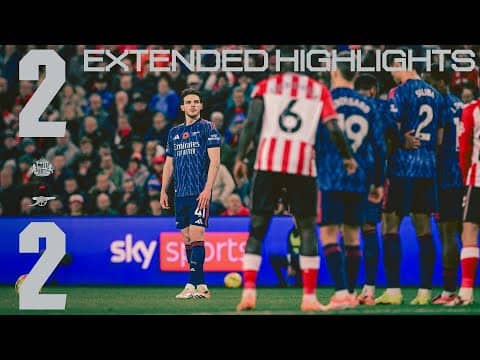 Saka and Trossard extend unbeaten run! | EXTENDED HIGHLIGHTS | Sunderland vs Arsenal (2-2) | EPL