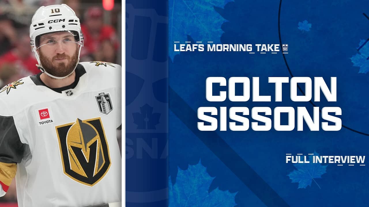 Colton Sissons' FIRST Interview as a Maple Leaf | Exclusive