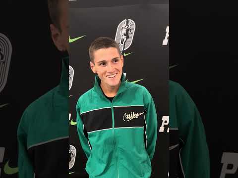 Cam Myers at Prefontaine Classic. Pre race