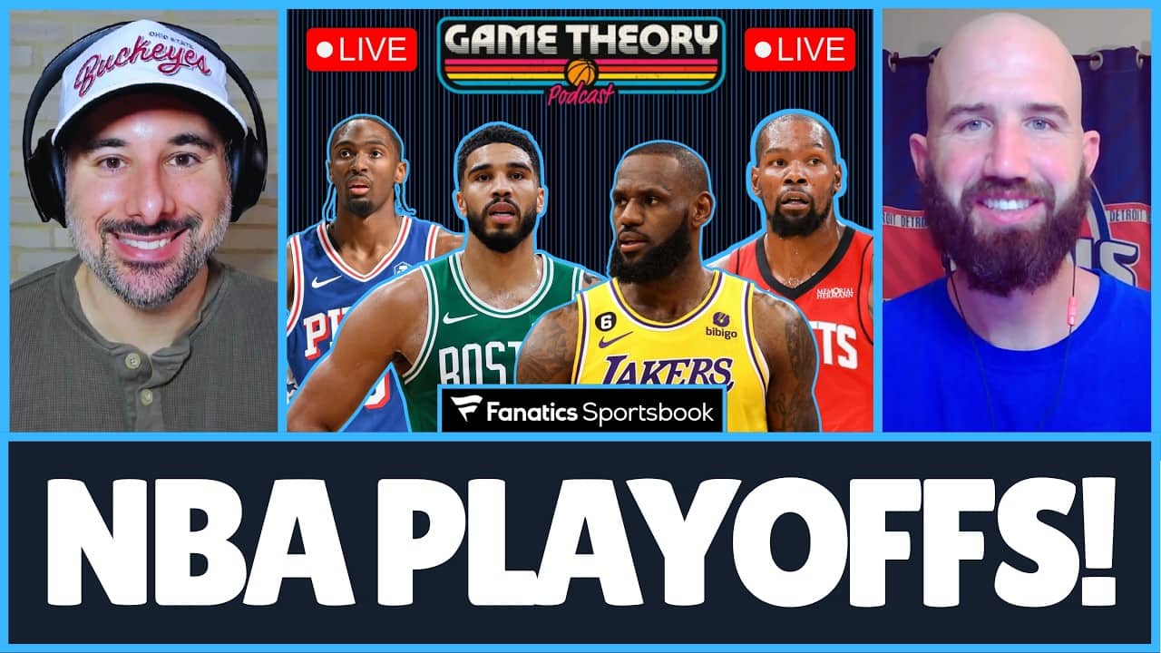 KD vs. LeBron in G2 of Lakers-Rockets | VJ, Scoot Power 76ers, Blazers upsets | Game Theory Podcast