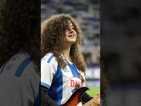 L'himne més ROCK a l'#EspanyolRealOviedo 🎸🎶 #RCDE