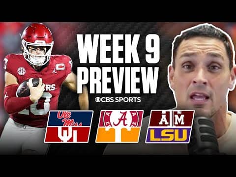 David Pollack previews Week 9 of College Football & his stance on the 3-Loss SEC Playoff debate