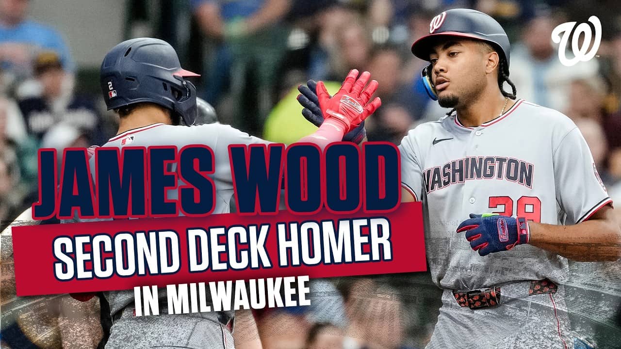 James Wood Homers Into the SECOND DECK for His 5th Of The Season | Full At-Bat