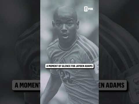 A moment of silence is held ahead of Norway vs England to honor the life of Jayden Adams