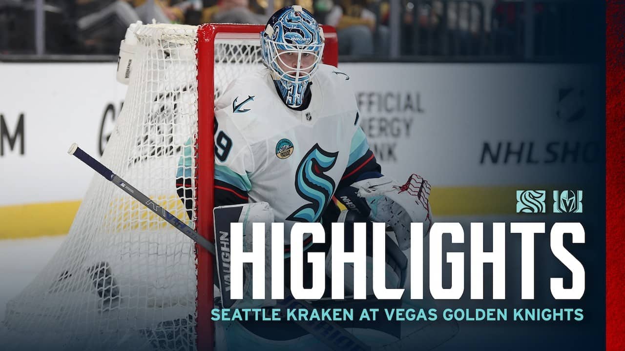 Seattle Kraken at Vegas Golden Knights | 4/15 Game Highlights