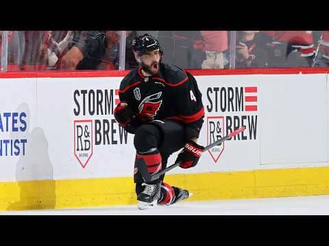 TIED at 4-4! Hurricanes draw even in Game 1 after icing call