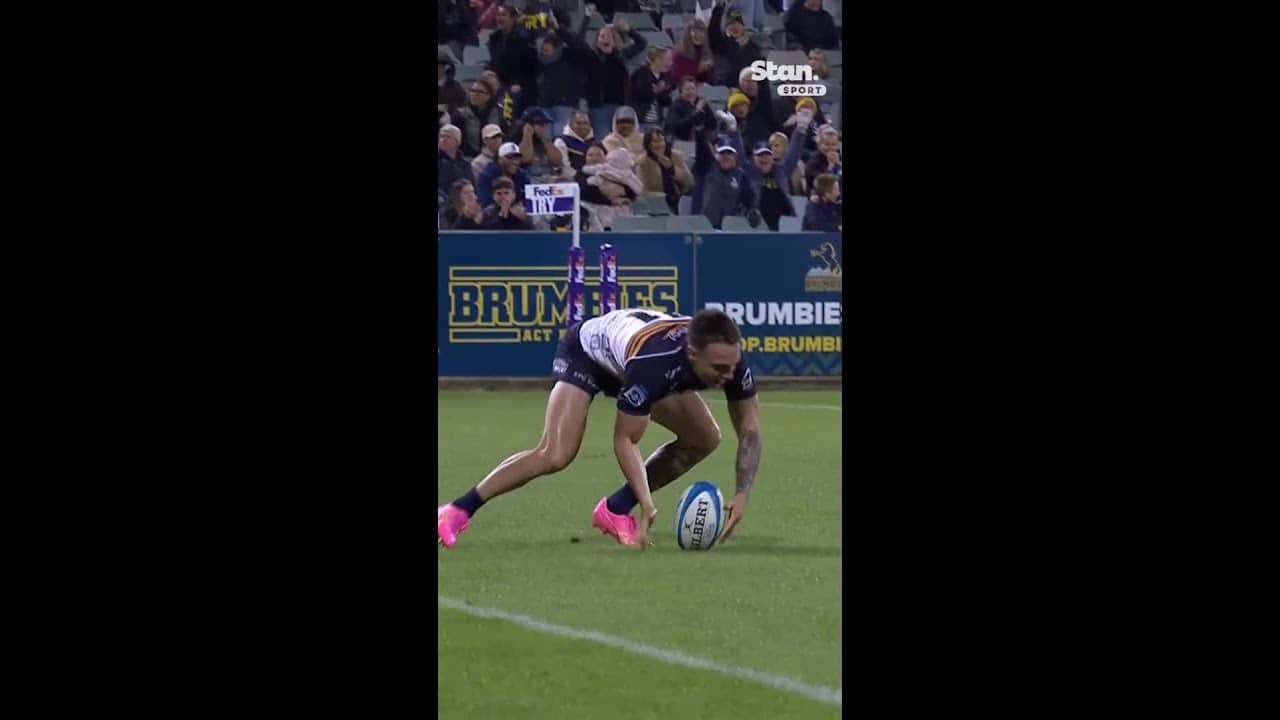 Try | Toole 70' | Brumbies vs Fijian Drua