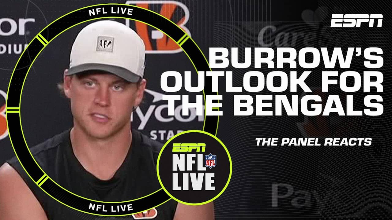 Joe Burrow stresses ‘urgency’ for Bengals heading into season | NFL Live